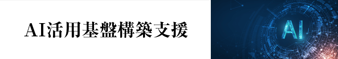 AI活用基盤構築支援