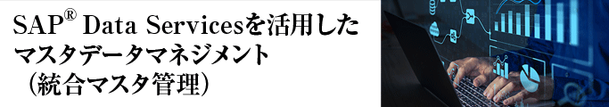 SAP Data Servicesを活用したマスタデータマネジメント(統合マスタ管理)