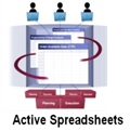 アクティブスプレッドシートのイメージ図