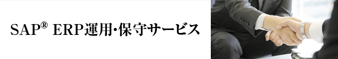 SAP ERP運用・保守サービス